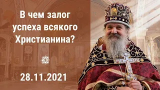 Проповедь о. Андрея Лемешонка после Литургии 28 ноября 2021 г.