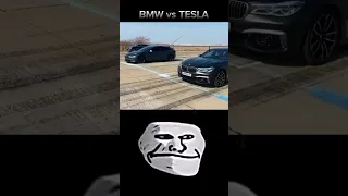 BMW M760 vs Tesla Model 3