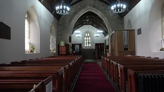 God Is Love Let Heaven Adore Him (Abbots Leigh): Llanrhidian Church, North Gower, Swansea