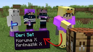 Minecraft Manhunt ama Deri Setler AŞIRI GÜÇLÜ...