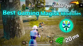 How to Fix Lag in Bgmi / Pubg Mobile | Best Gaming Magisk Modules For Competitive Constant Fps 🔥🔥