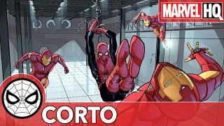 El Hombre Araña y Iron Man | Día de Entrenamiento 2 | Marvel Comics 🗯️