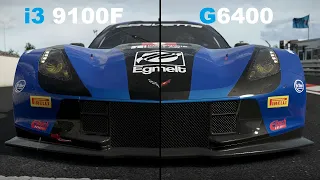 i3 9100F vs G6400