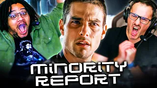 MINORITY REPORT (2002) MOVIE REACTION!! FIRST TIME WATCHING! Tom Cruise | Steven Spielberg | Review