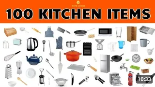 All Kitchen vocabulary | 100 Kitchen Items | English Vocabulary | Learn English | Sr Tariq