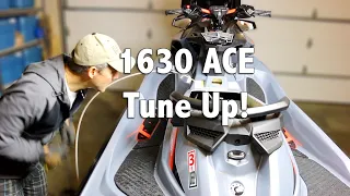 How To: Engine Oil, Filter and Spark Plug Change On A Sea Doo 1630 ACE Jet Ski Engine