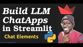 Build Chat Apps with Streamlit Chat Elements and GPT4All (LLM Apps)