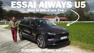 AIWAYS U5 - 100% Electrique LUXE & LOW COST ? Essai complet