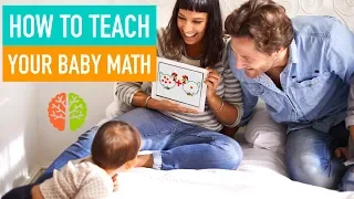 Glenn Doman Method Tips: Math Red Dot Flash Cards (How To Teach Your Baby Math)