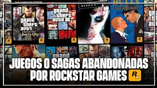 SAGAS o VIDEOJUEGOS DESCONTINUADOS por ROCKSTAR GAMES | Sebastián Cage