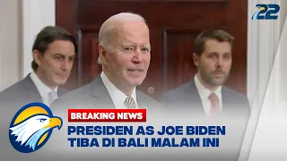 Presiden AS Joe Biden Tiba Di Bali Malam Ini