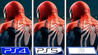 Analista de Bits | Marvel's Spider-Man Remastered | PC - PS5 - PS4 | Graphics Comparison & FPS Test