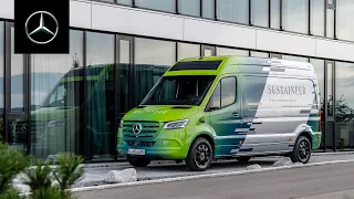 Mercedes-Benz SUSTAINEER | Vision Of A Sustainable Future Van