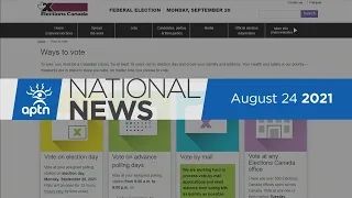 APTN National News August 24, 2021 – Vaccine passports introduced in B.C., Green party leader