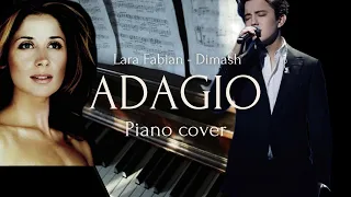 ADAGIO Lara Fabian - Dimash | Piano cover by Olga Popova