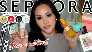 SEPHORA SPRING SAVINGS EVENT 2024 RECOMMENDATIONS! 🛍 | FRAGRANCE, BEAUTY & MORE! | AMY GLAM ✨