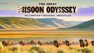 Legendary Bison Migration: Yellowstone's Epic Show