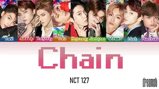 NCT 127 (엔시티 127) – 'Chain' Lyrics (Color Coded) (Kan/Rom/Eng)