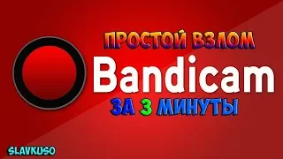 Как крякнуть Bandicam?