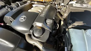 2004 Mercedes ML350 48k miles Engine running.