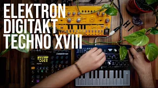 Elektron Digitakt, Behringer TD3,  Microfreak Acid Techno Jam XVIII (18)