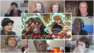 Joseph's Death!! Jotaro VS Dio Reaction Mashup!! JoJo's Bizarre Adventure Stardust Crusaders Ep 46