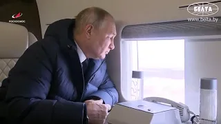 Владимир Путин и Александр Лукашенко посетили космодром Восточный