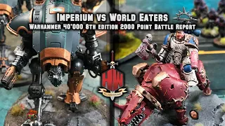 Imperium vs World Eaters 2000 Warhammer 40K Battle Report