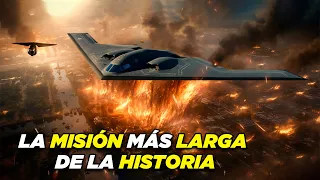 El B-2 tiene el RÉCORD de la Misión aérea más LARGA de la HISTORIA