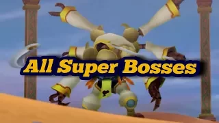 All Kingdom Hearts Series - Super Bosses [Read the Description]