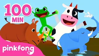 Inilah Sabana! | Mengenal Nama Binatang & Hewan | Kumpulan Lagu Anak | Pinkfong Baby Shark