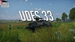 One minute review UDES 33 (War Thunder)