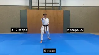 Taikyoku Shodan Shotokan Karate Kata (English)