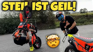 Der HÄRTETEST - Wie STEIL geht ein WHEELIE?!