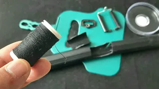 Don't throw it away ‼️ Repair Broken Plastic Parts Easily with a Thread 💯