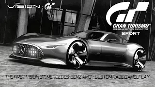 Gran Turismo Sport: Mercedes-Benz AMG Vision GT, the First VGT Car in GT. - Custom Race Gameplay