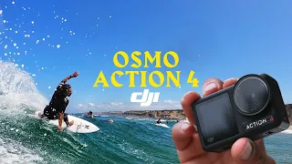 POV SESSION TESTING THE NEW DJI OSMO ACTION 4 - SURFING CAMERA | VON FROTH