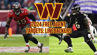 Washington Commanders 2024 Free Agent Targets: Linebackers
