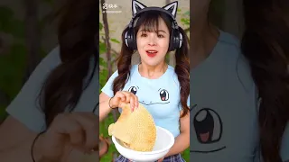 Brother and SisterSpicy Ostrich Egg and River Snail || TikTok Funny Mukbang || Songsong and Ermao