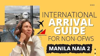 Arrival Guide for Non-OFWs at Manila NAIA Terminal 2 (plus Quarantine Hotel Room Tour)