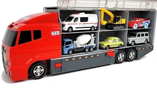 26 Type Tomica Cars ☆ Tomica opening and put in big Okatazuke convoy