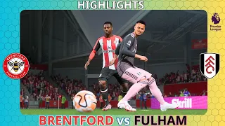 HIGHLIGHTS | Brentford vs. Fulham - Premier League 2023/24 #breful