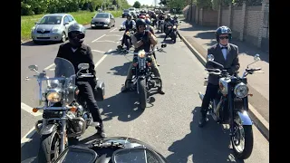 200 bikes join Distinguished Gentleman's Ride 2023 West Sussex come see how we got on