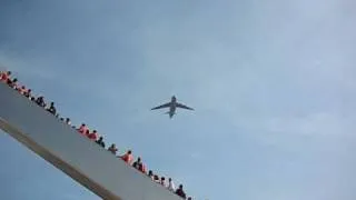 Fly Over Paul Brown Stadium C-5 Galaxy