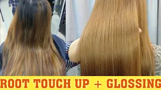 Root Touch Up + Glossing - BY  AISHABUTT