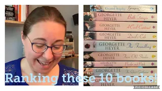 Ranking the 10 Georgette Heyer Books I Have Read