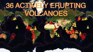 Volcanic Activity Report / 36 Actively Erupting Volcanoes / October 11 2019