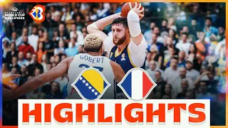 🇧🇦 BIH - 🇫🇷 FRA | Basketball Highlights - #FIBAWC 2023 Qualifiers