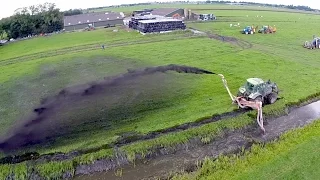 Ditch Cleaning Demonstration | Baggerspuiten en Ecologisch Slootschonen demo