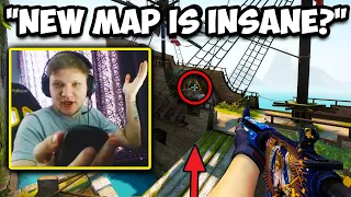 PROS PLAY THE NEW MAPS! S1MPLE SHOWS OP SPOT! CS:GO Twitch Clips